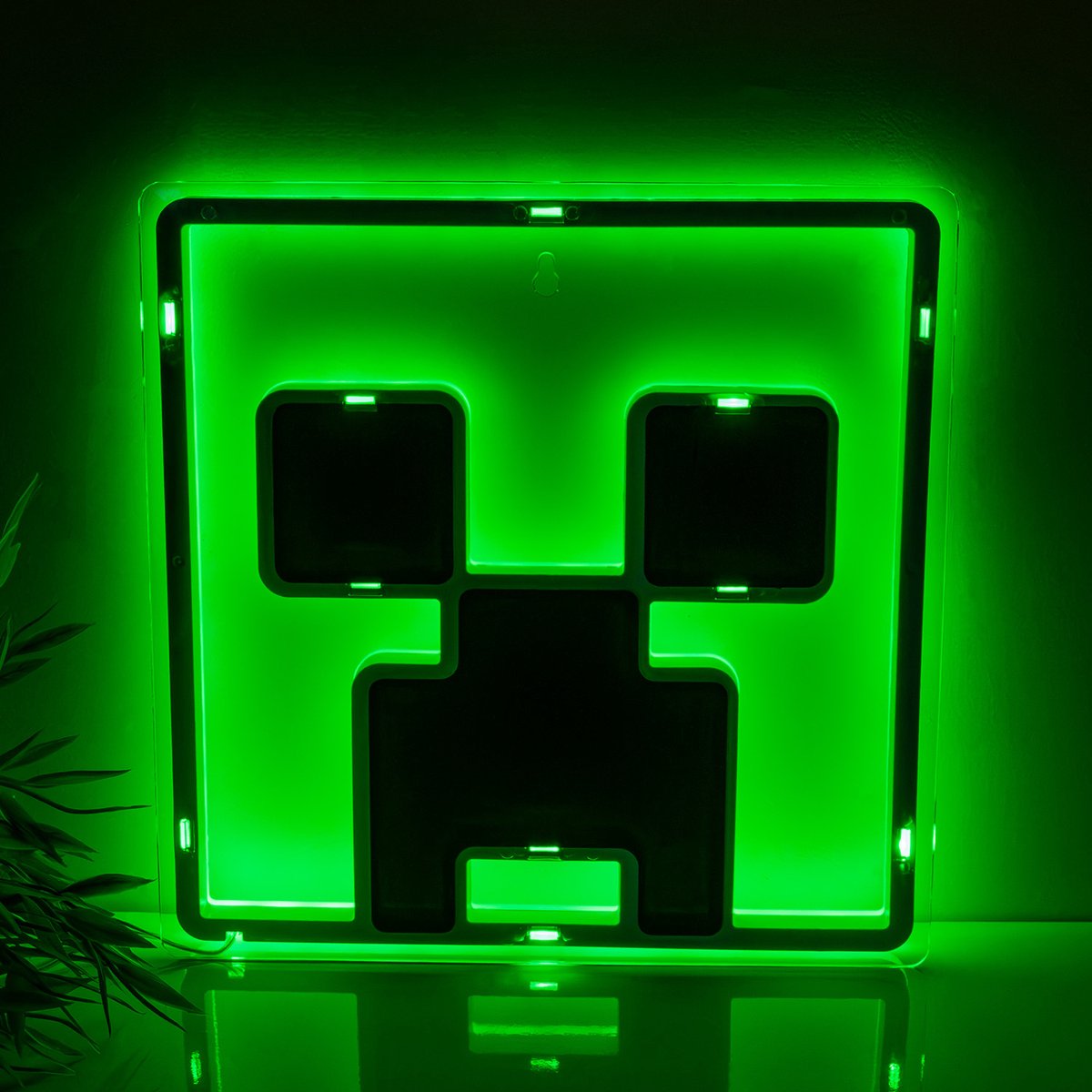 Paladone - Creeper Wall Mountable LED Neon Light - Lampe