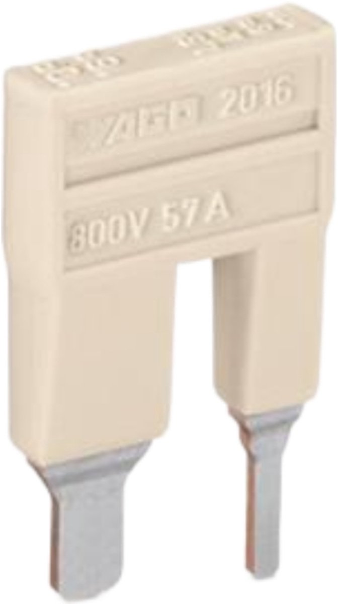 WAGO 2016-499 Contact de pontage réducteur gris 1 pc(s)