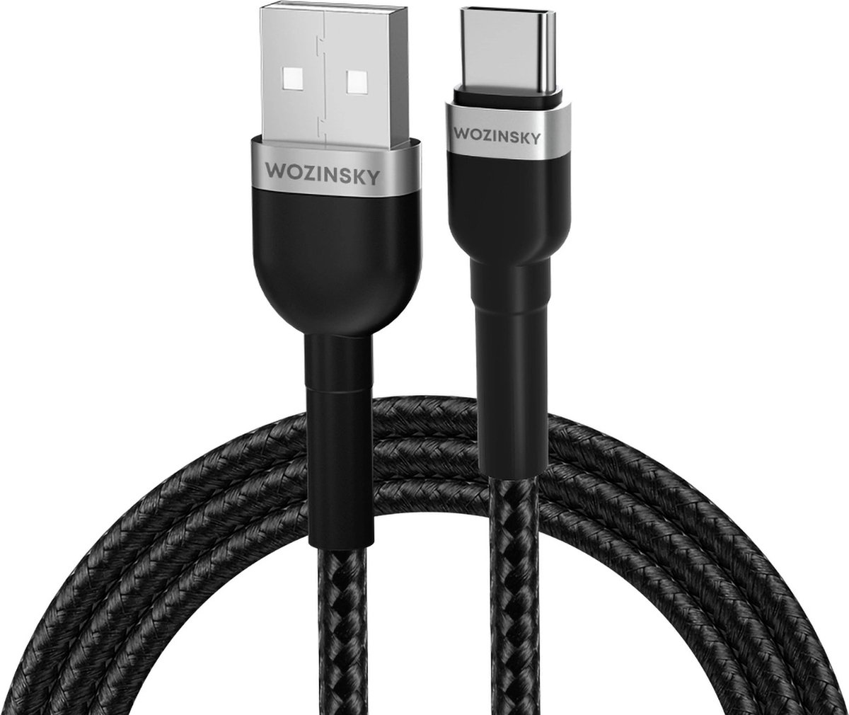 Wozinsky WNBAC1 USB-A / USB-C 2.4A 1m Cable - Black