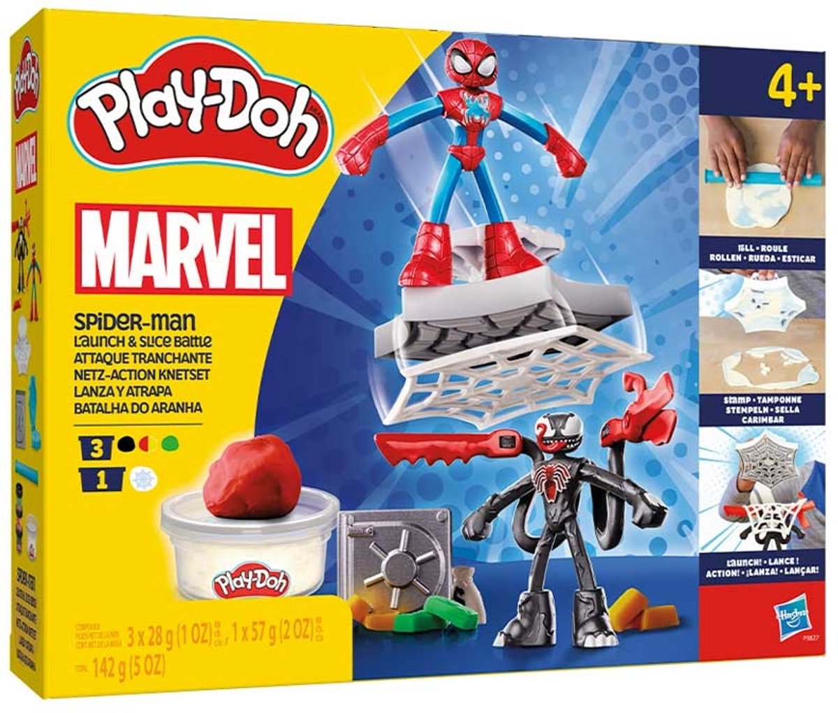 Play-Doh Marvel Spider-Man Launch & Suce Battle