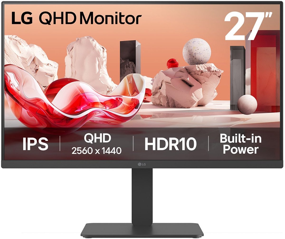 Moniteur LCD LG Electronics 27BA45QB-B CEE D (A - G) 68.6 cm 27 pouces 16:9 5 ms HDMI™ IPS LCD