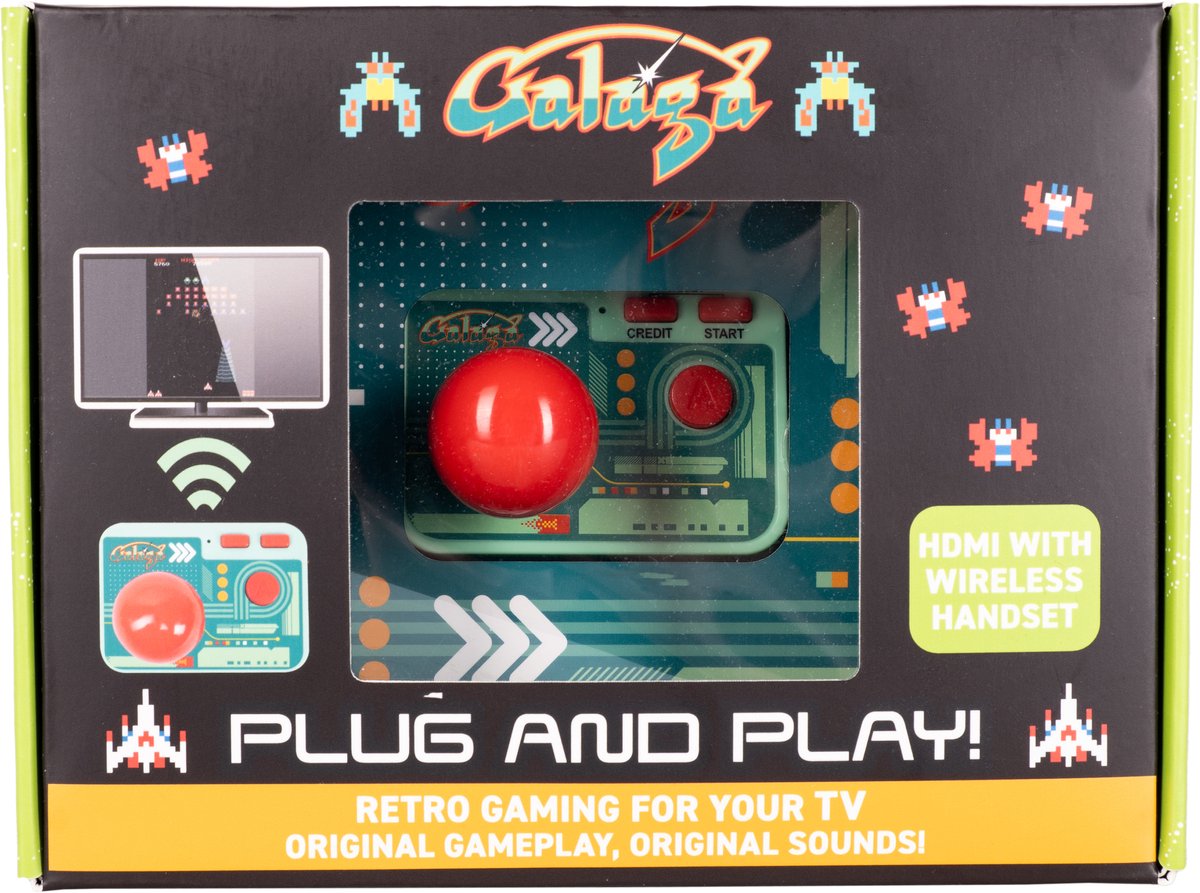 Fizz Creations Galaga Plug and Play