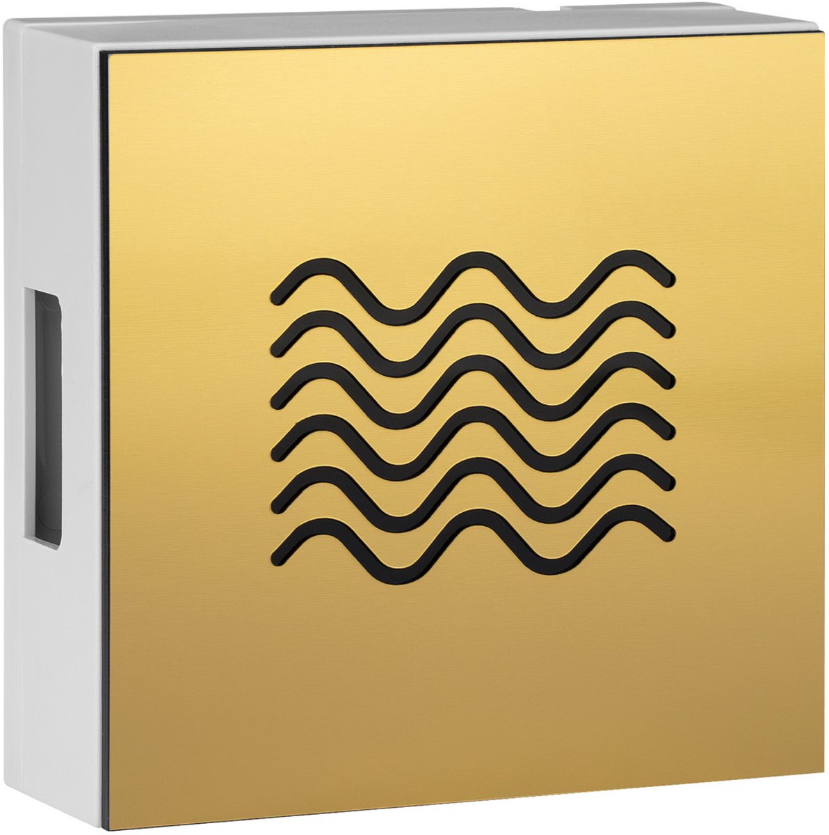 Grothe 46022 Gong 80 dBA blanc, laiton