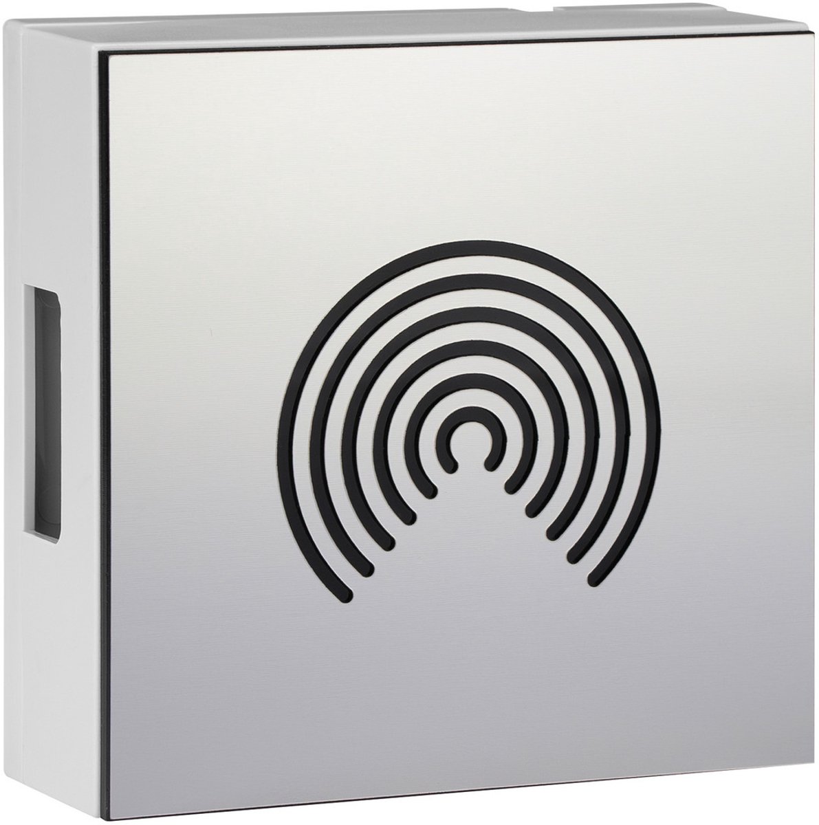 Grothe 46005 Gong 80 dBA blanc, acier inoxydable