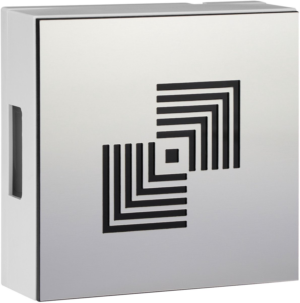 Grothe 46004 Gong 80 dBA blanc, acier inoxydable