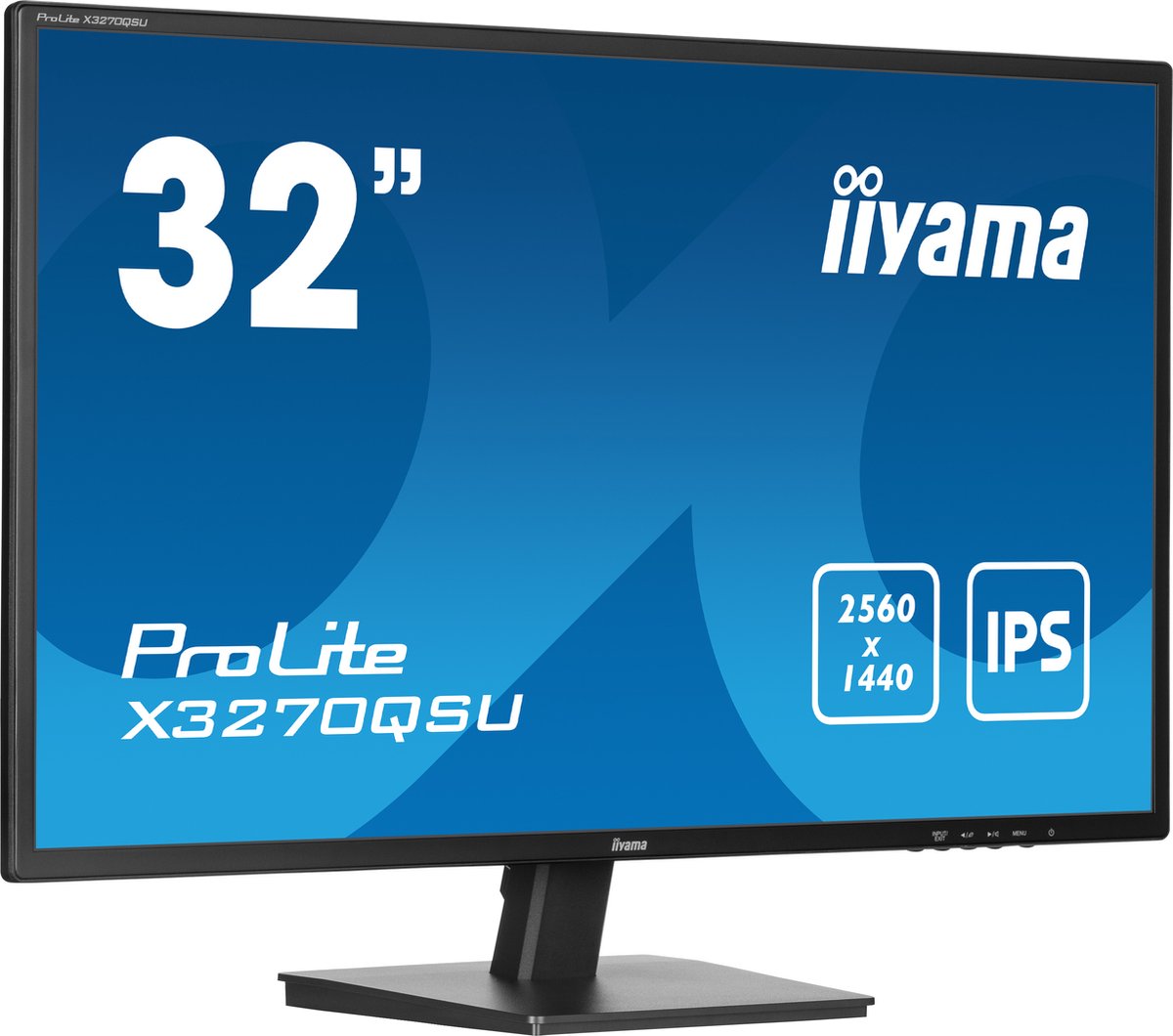 32" iiyama X3270QSU-B1 - 2560x1440 (QHD) - 100Hz - IPS