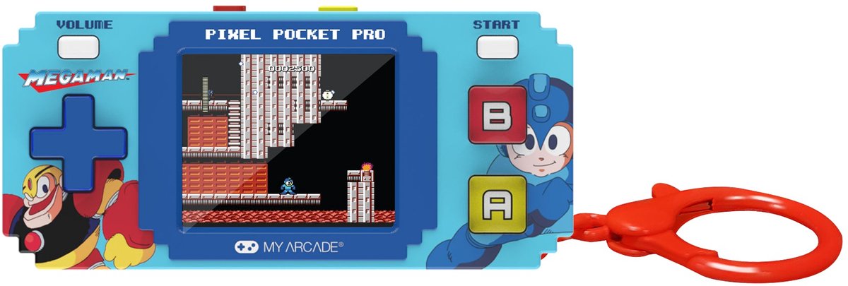 My Arcade - Mega Man Portable gaming system (Pixel Pocket Pro)