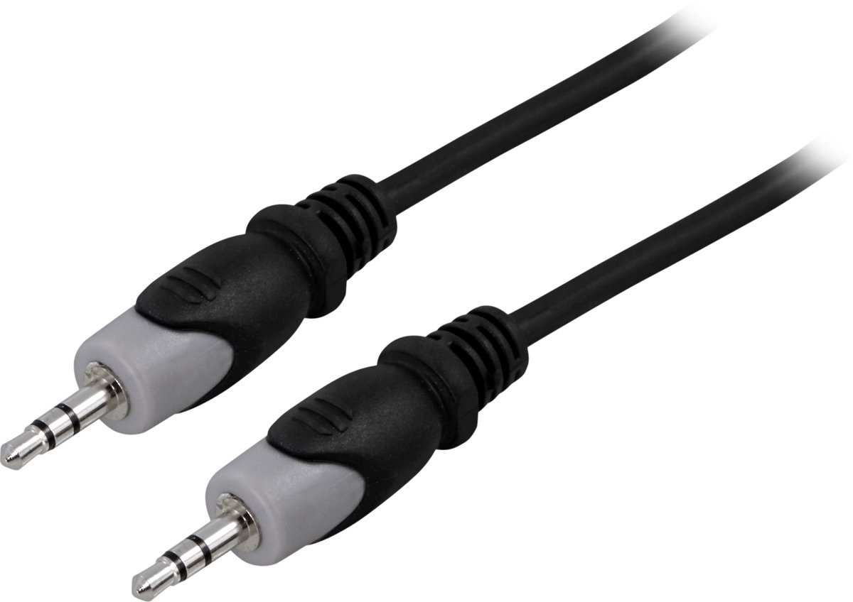 Deltaco 3.5mm male to 3.5mm male audio cable 10 m