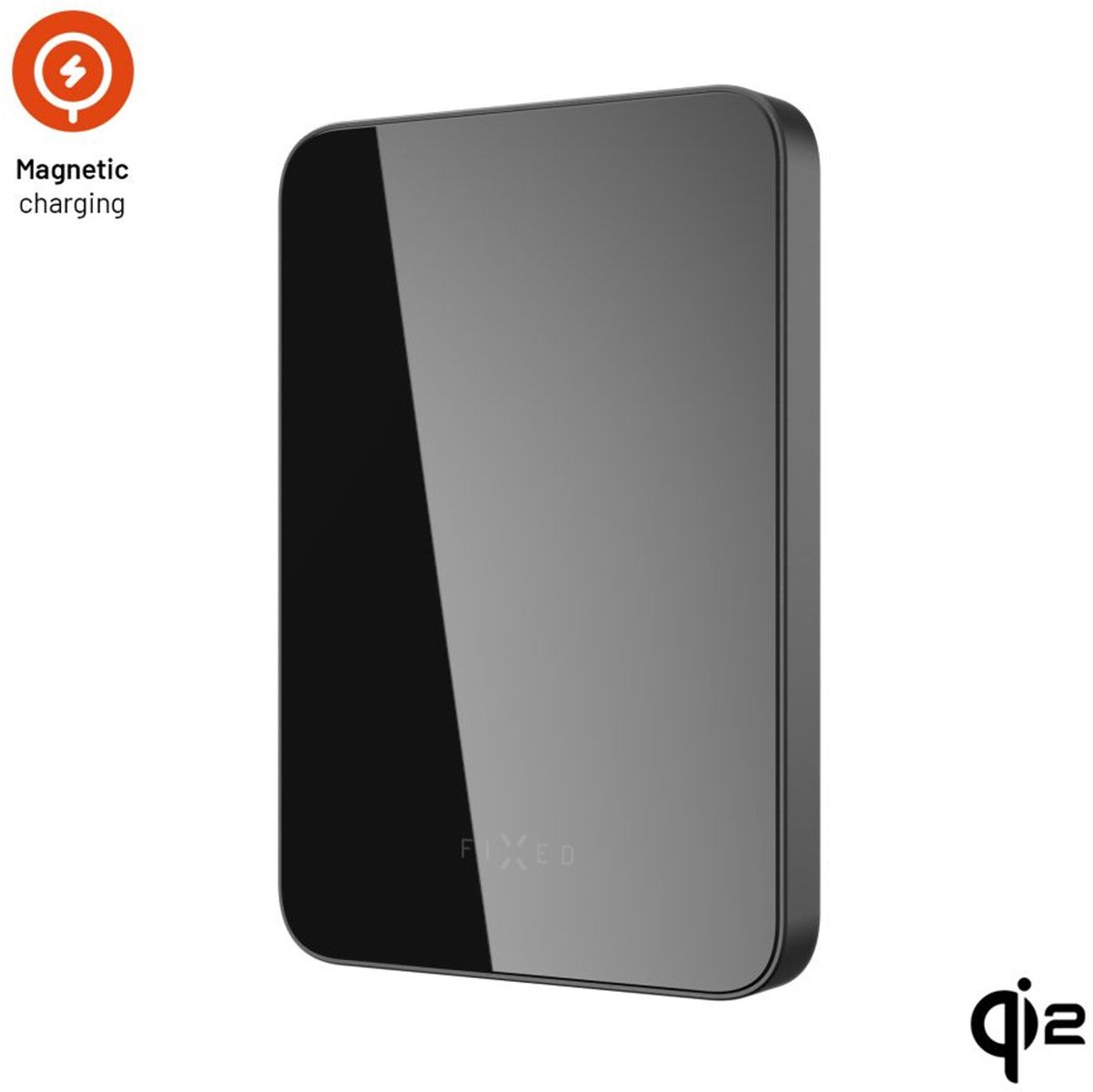 FIXED MagZen 5 Crystal Qi2 standard 5000 mAh Black - 5000 mAh