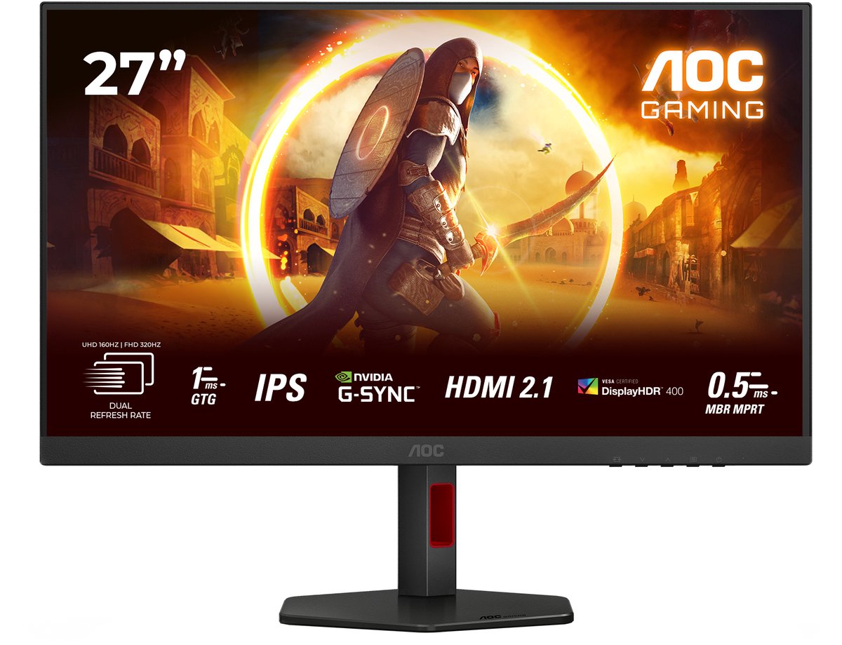 27" AOC U27G4R - 3840x2160 (4K) - 160Hz - IPS
