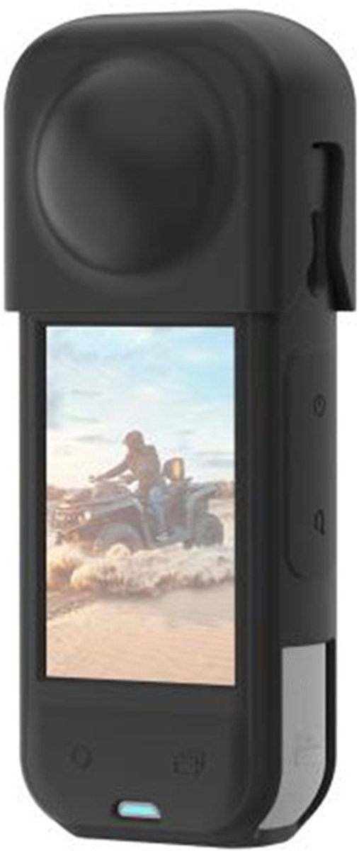 Puluz Silicone Protective Case with Lens Cover - Insta360 X5