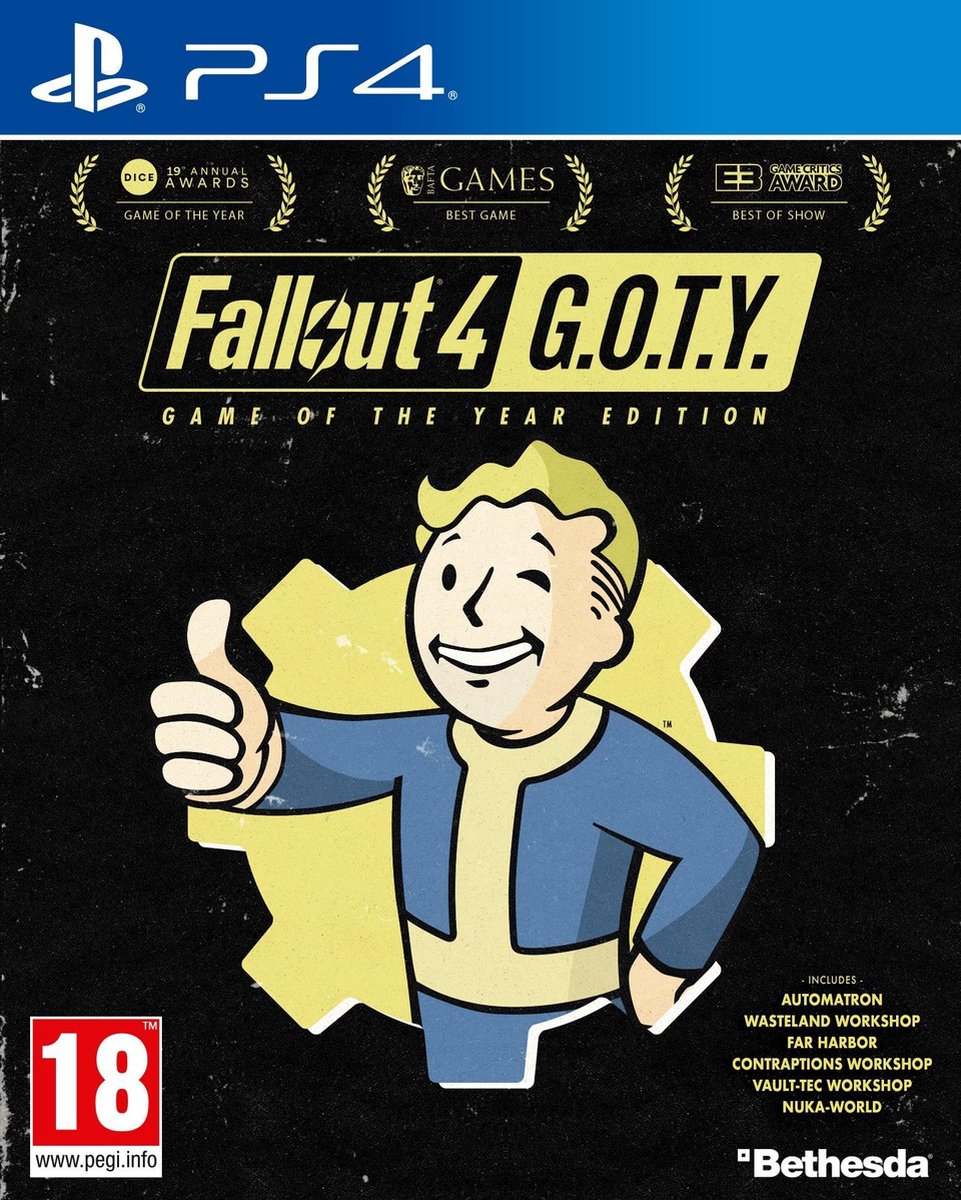 Fallout 4: Game of the Year Edition - Sony PlayStation 4 - RPG