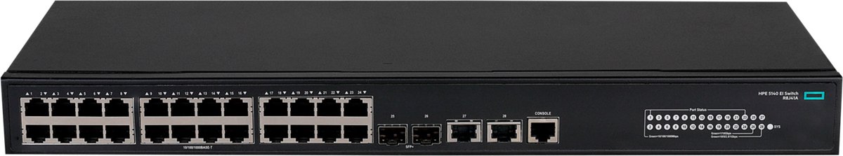 HP E FlexNetwork 5140 24G 2SFP+ 2XGT EI