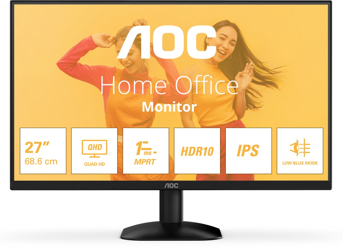 27" AOC Q27B35E - 2560x1440 (QHD) - 75Hz - IPS