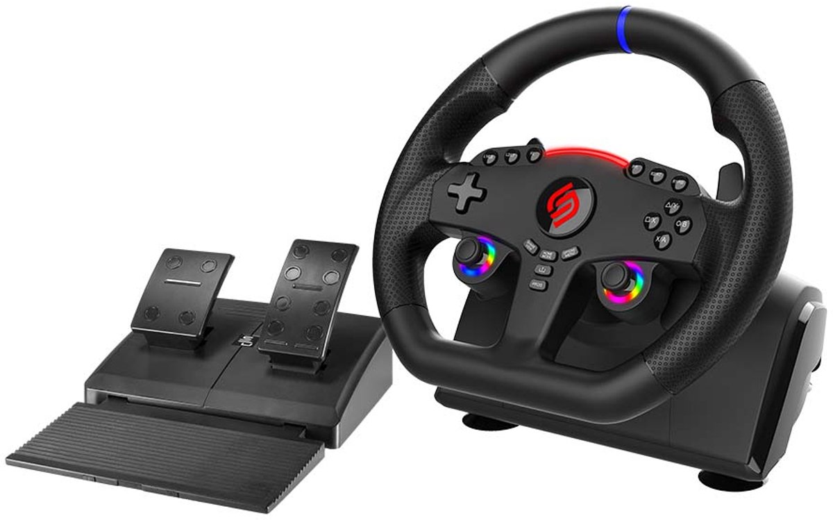Subsonic 270 GT-5 Steering Wheel - Wheel, gamepad and pedals set - Sony PlayStation 5