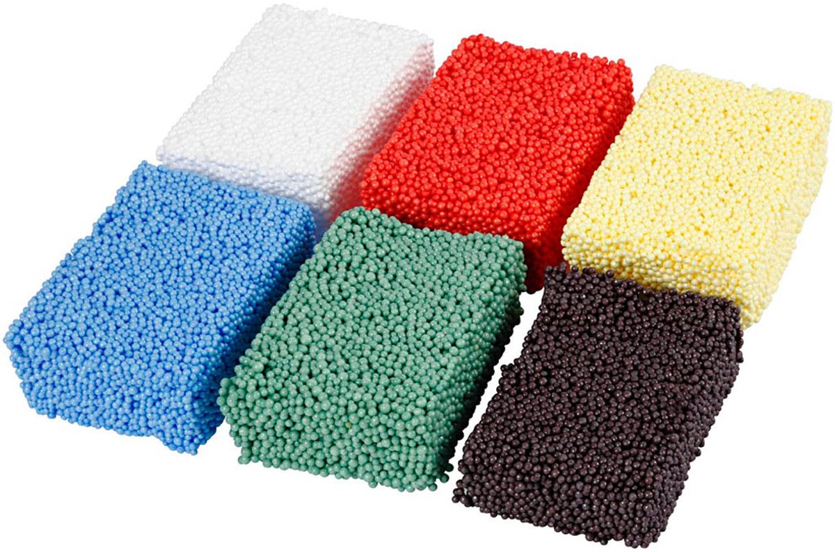 Creativ Company - Soft Foam Clay Standard Colors 6x10gr.