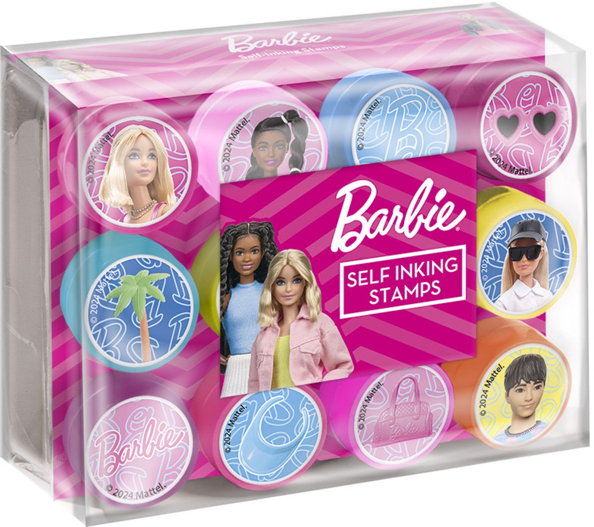 Creative Craft Group BARBIE stempler, 12 stk.