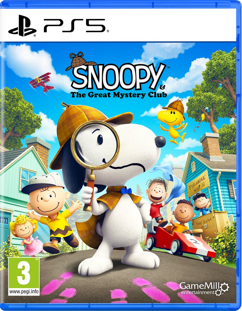 Snoopy & The Great Mystery Club - Sony PlayStation 5 - Eventyr