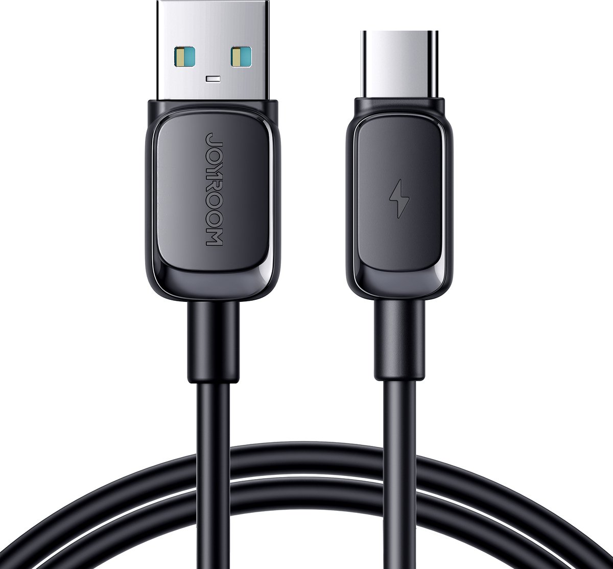 Joyroom Multi-Color Series A14 USB-A / USB-C 3A Cable 1.2 m - Black