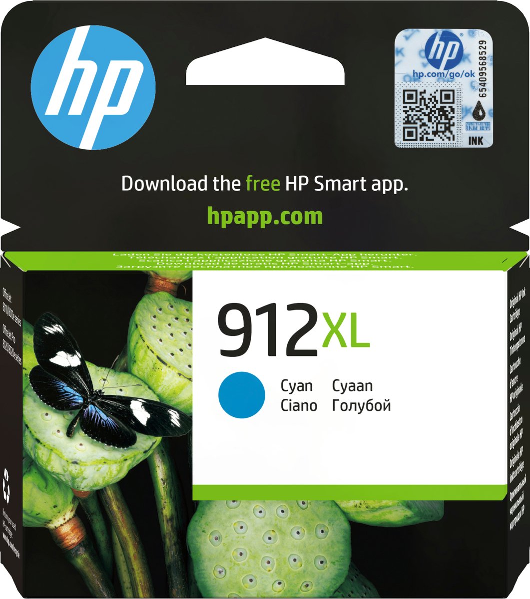 HP 912XL / 3YL81AE High Capacity Cyan Ink