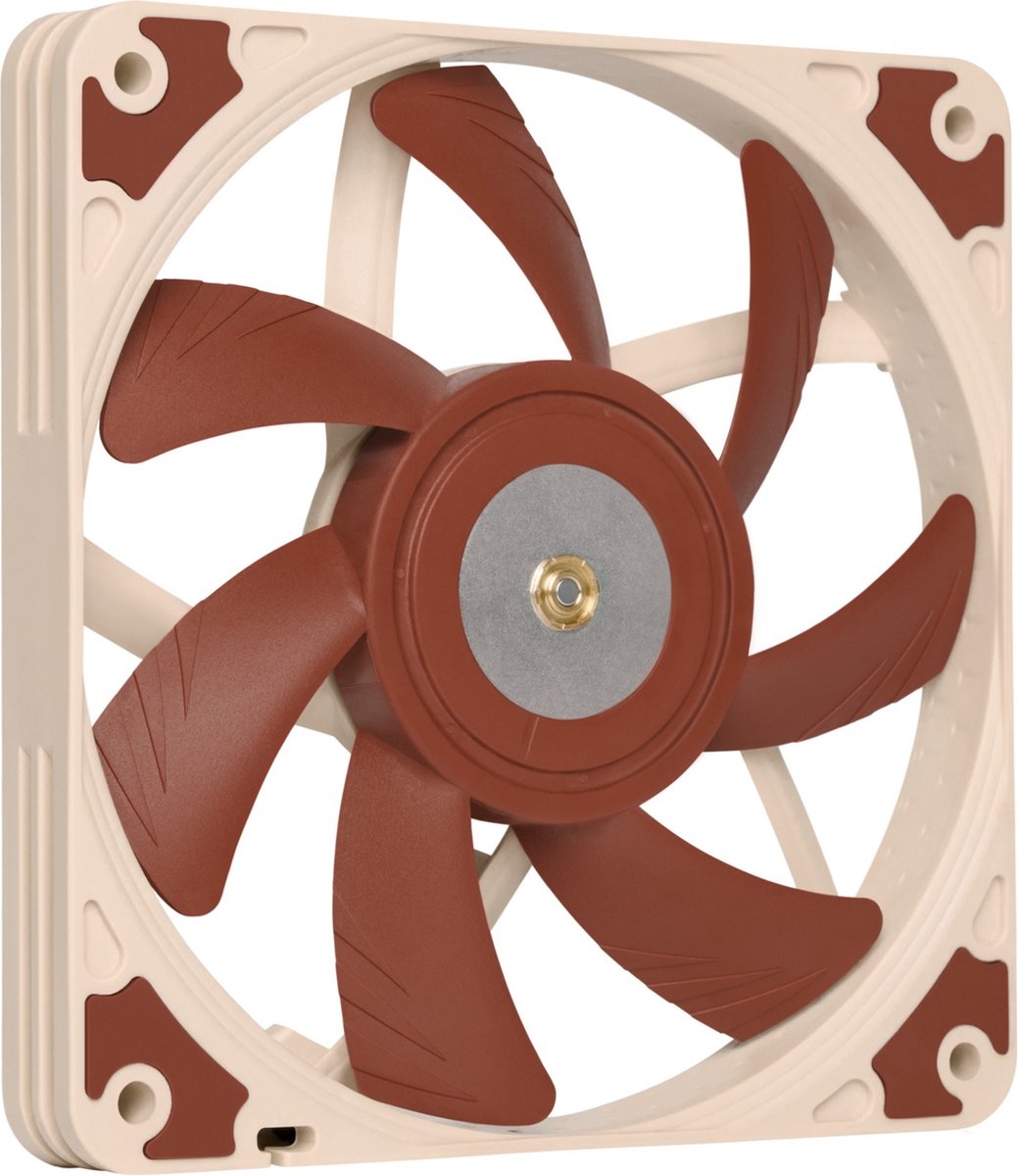 Noctua NF-A12x15 PWM - Kabinet køler - 120mm - Brun - 24 dBA