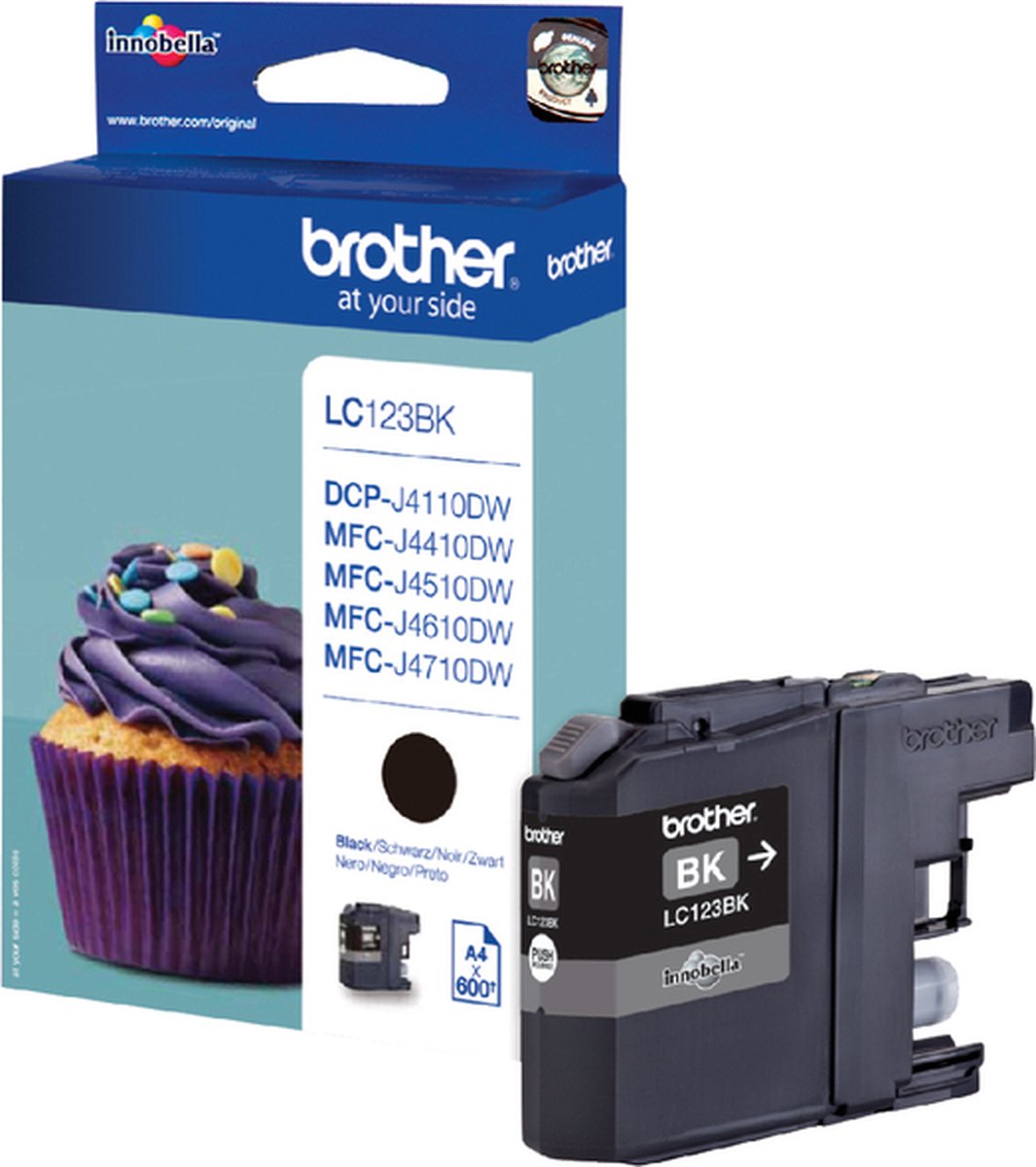 Brother LC123VALBP / LC 123VALBP 4-Pack High Capacity - Blækpatron Cyan