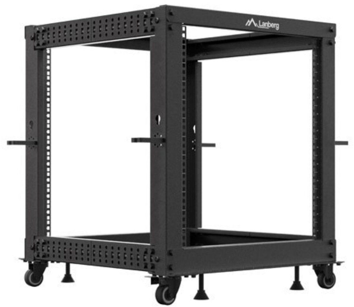 Lanberg - rack - 600 x 600 - 1100 adjustable - 12U