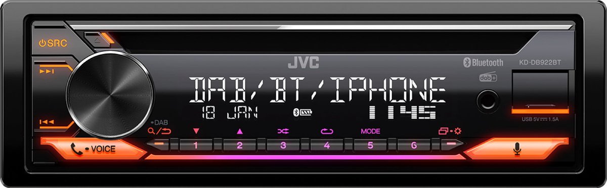 JVC KD DB922BT - Bilradio