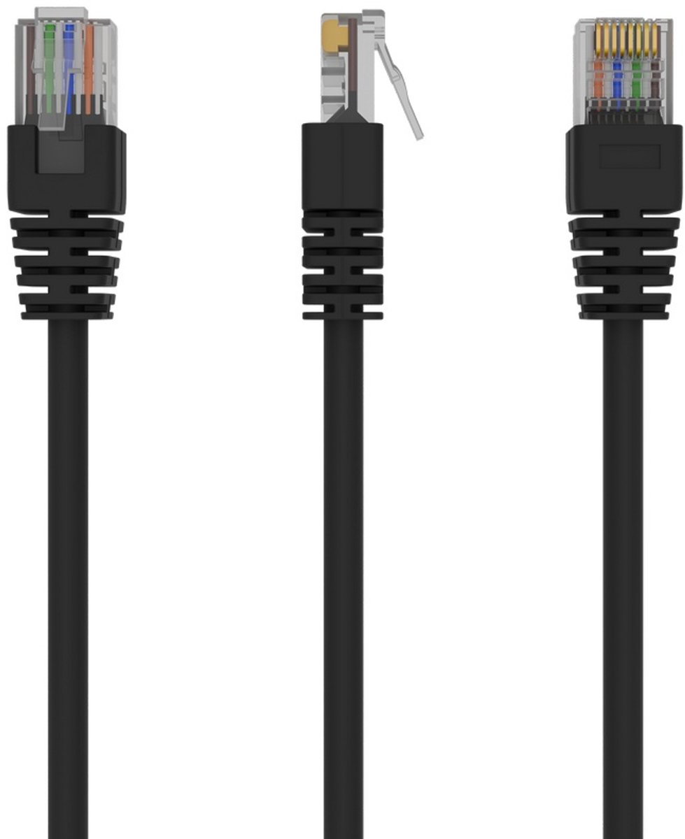 Gembird Cablexpert patch cable - 7.5 m - black - Sort - 7.5m