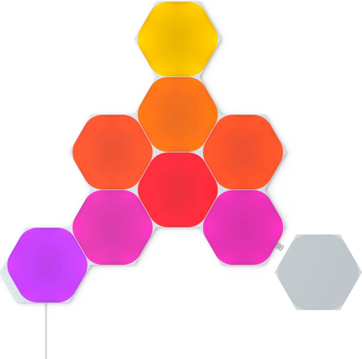 Nanoleaf Shapes - Hexagons Starter Kit - 9 Panels