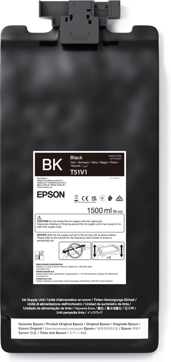 Epson T51V1 - black - original - ink pack