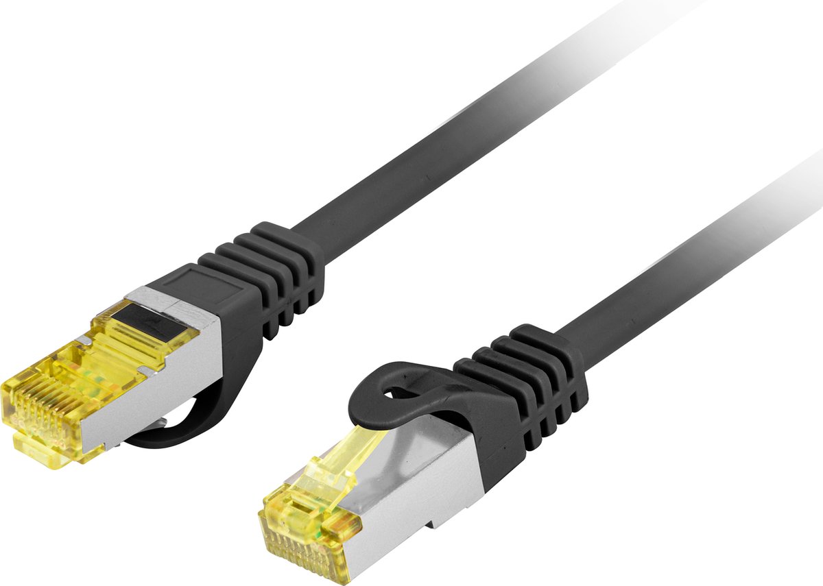 Lanberg patch cable - 3 m - black - Sort - 3m