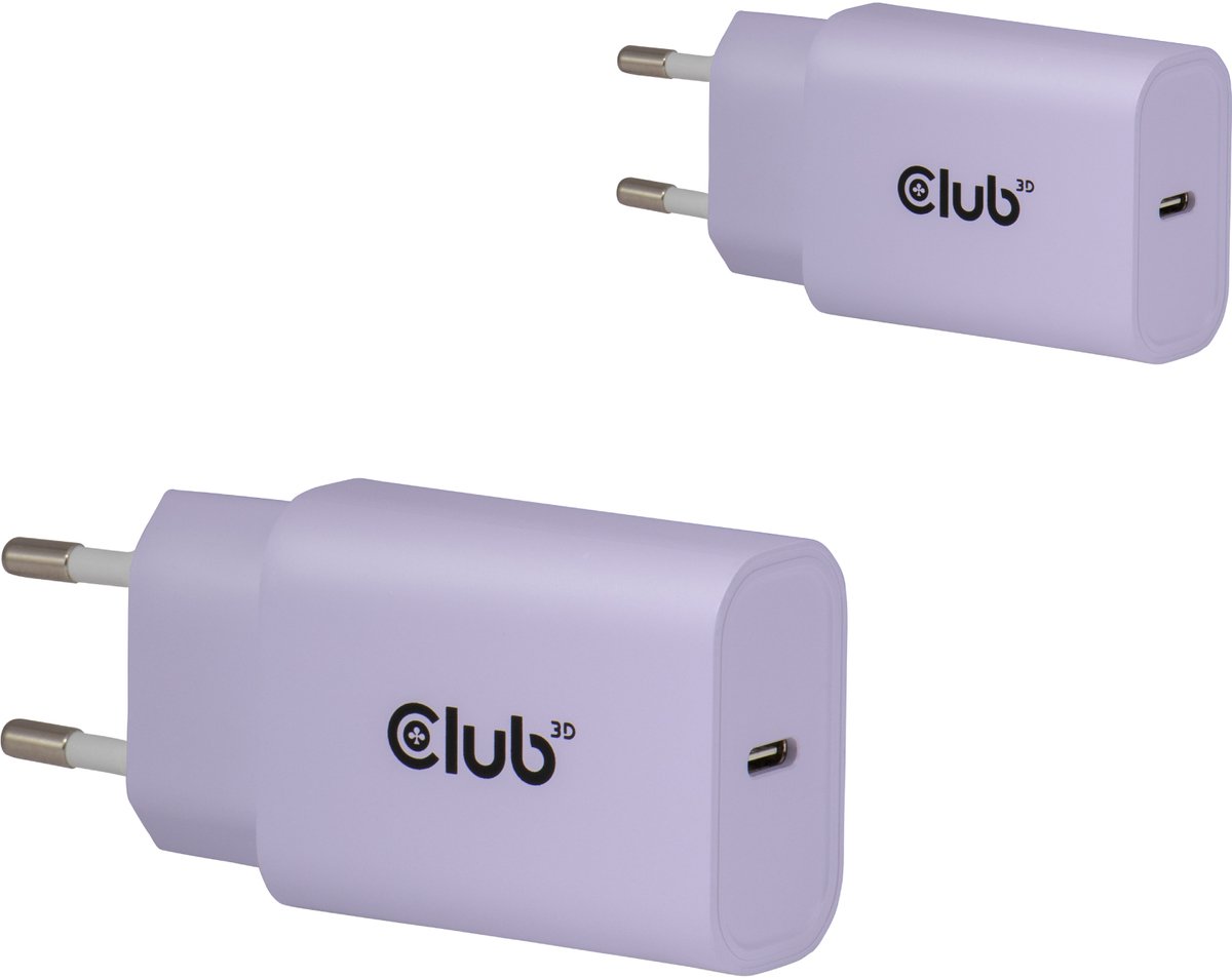 Club 3D CAC-3025 power adapter - 24 pin USB-C - 30 Watt (pack of 2)