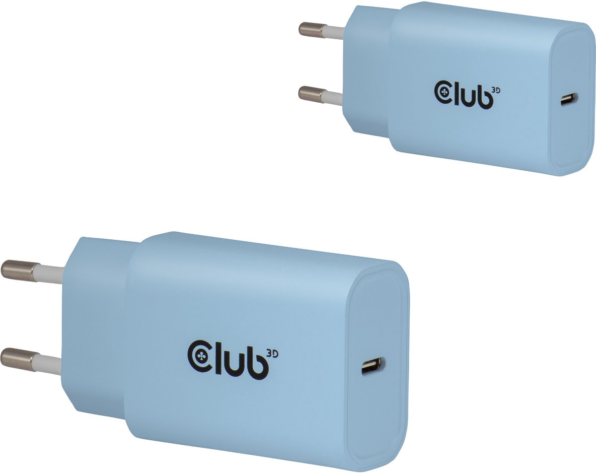 Club 3D CAC-3022 power adapter - 24 pin USB-C - 30 Watt (pack of 2)