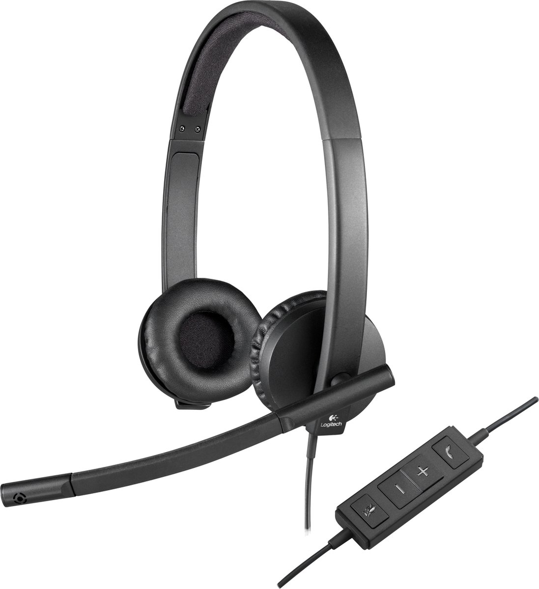 Logitech USB Headset H570e - Black