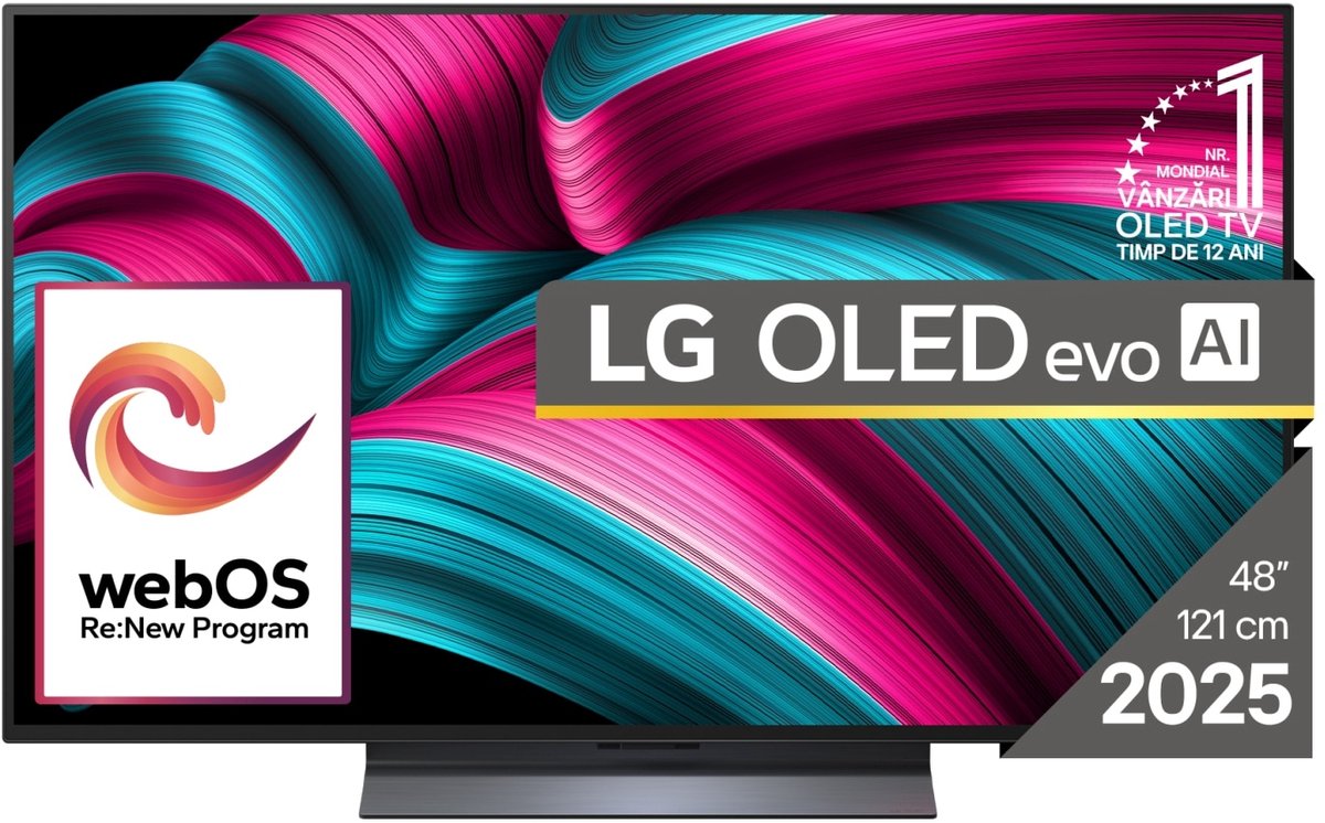 LG 48" Fladskærms TV OLED 4K OLED48C5 - evo AI Smart TV