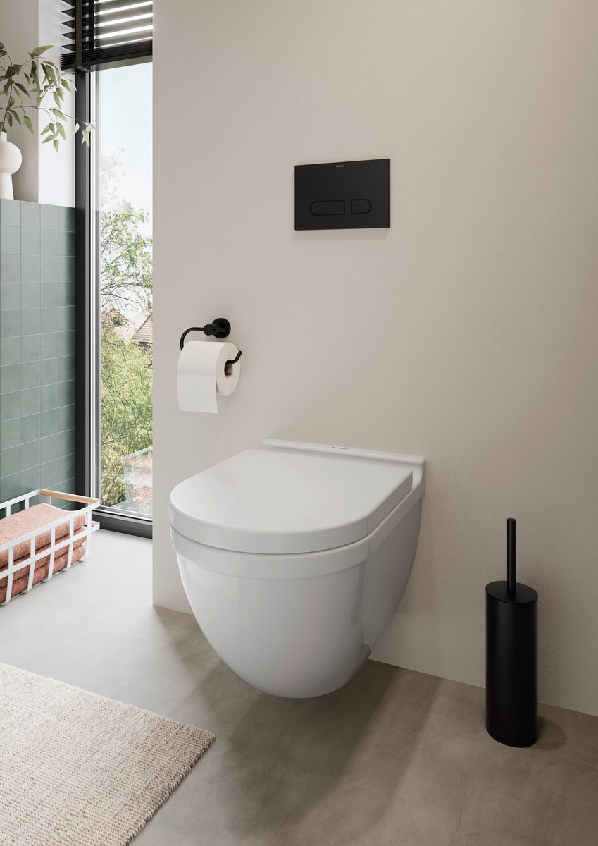 Duravit starck 3 toiletsæde med softclose hvid