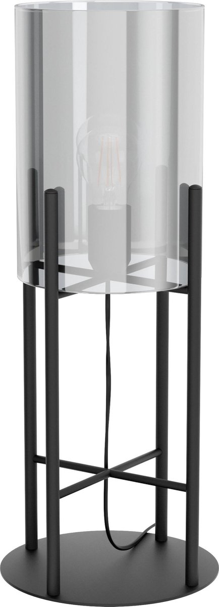 EGLO Stars of Light GLASTONBURY bordlampe E27 sort/sorttransparent
