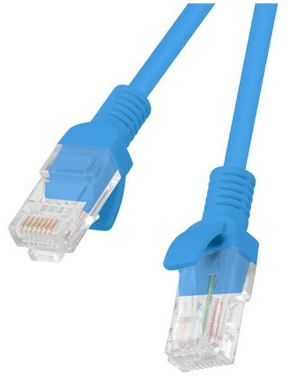 Lanberg patch cable - 3 m - blue RAL 5012 - Blå - 3m