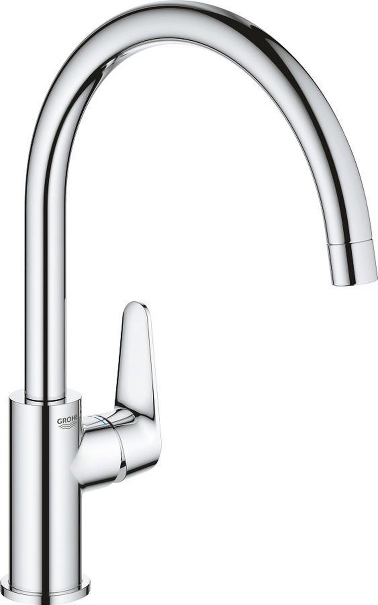 Grohe Start Curve Køkkenarmatur, C-tud, Krom