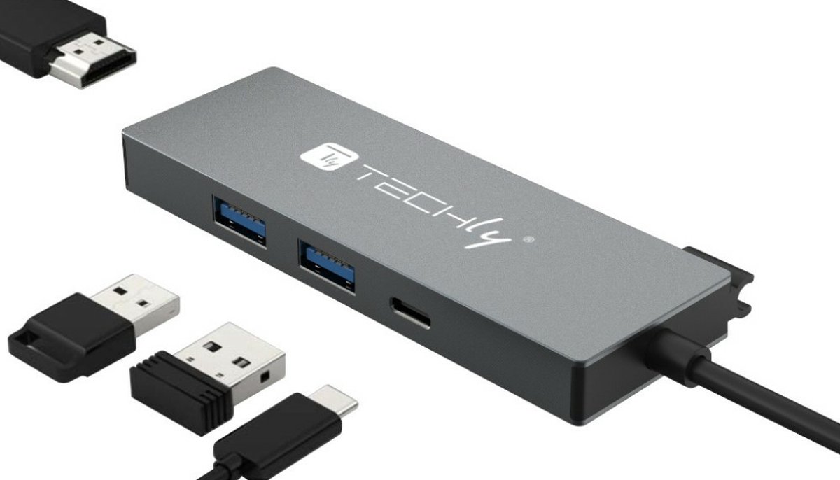 TECHLY - docking station - USB-C 3.2 Gen 1 - HDMI