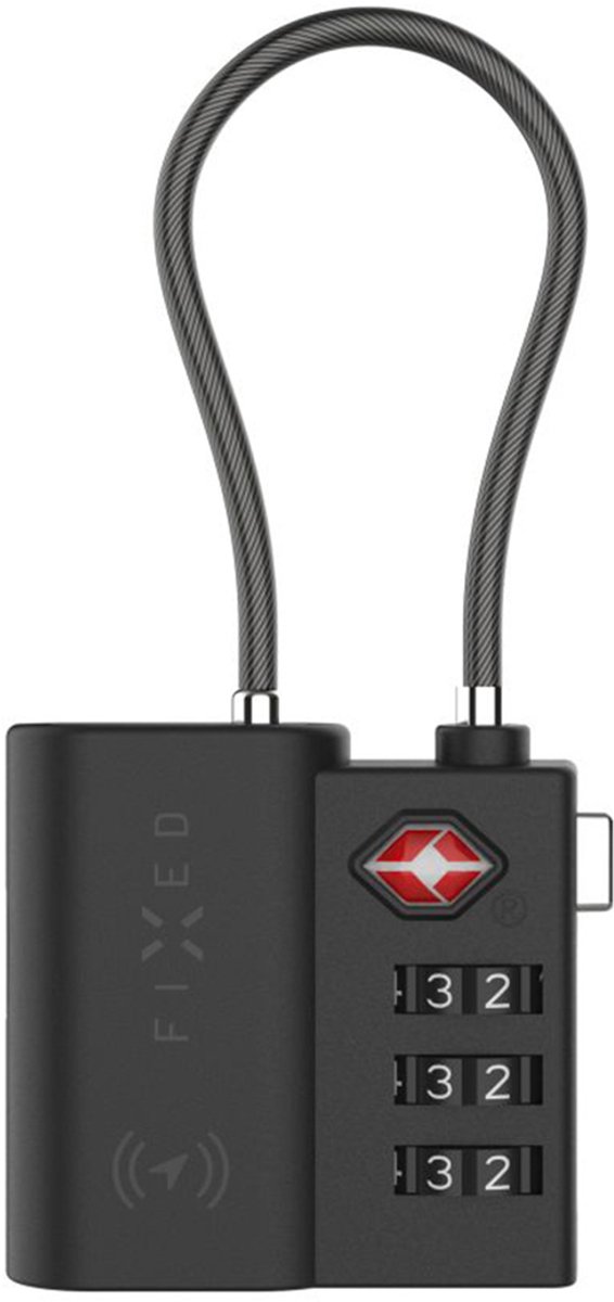 FIXED Tag Lock for Apple Find My Black