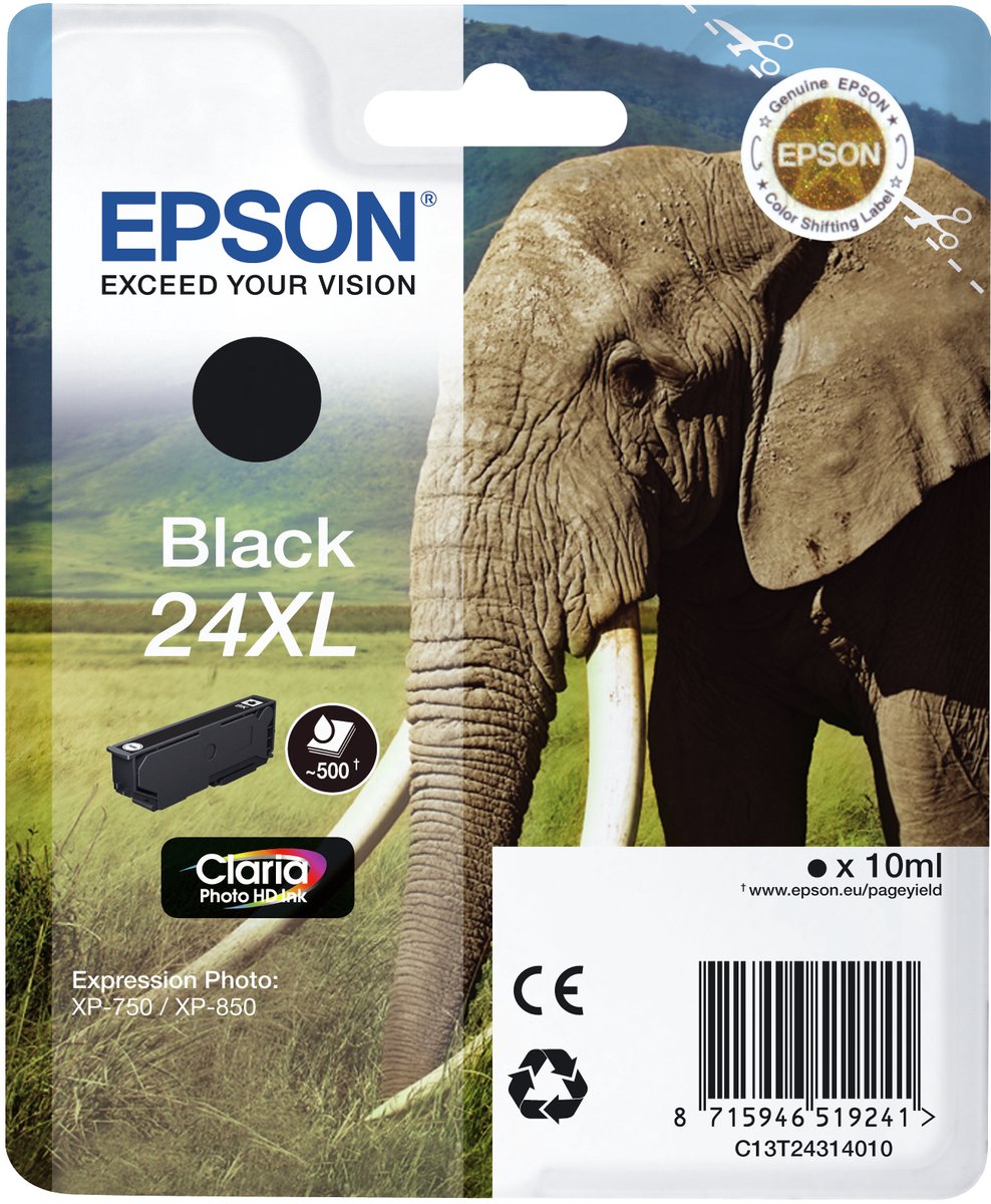 Epson 24XL - Black Ink