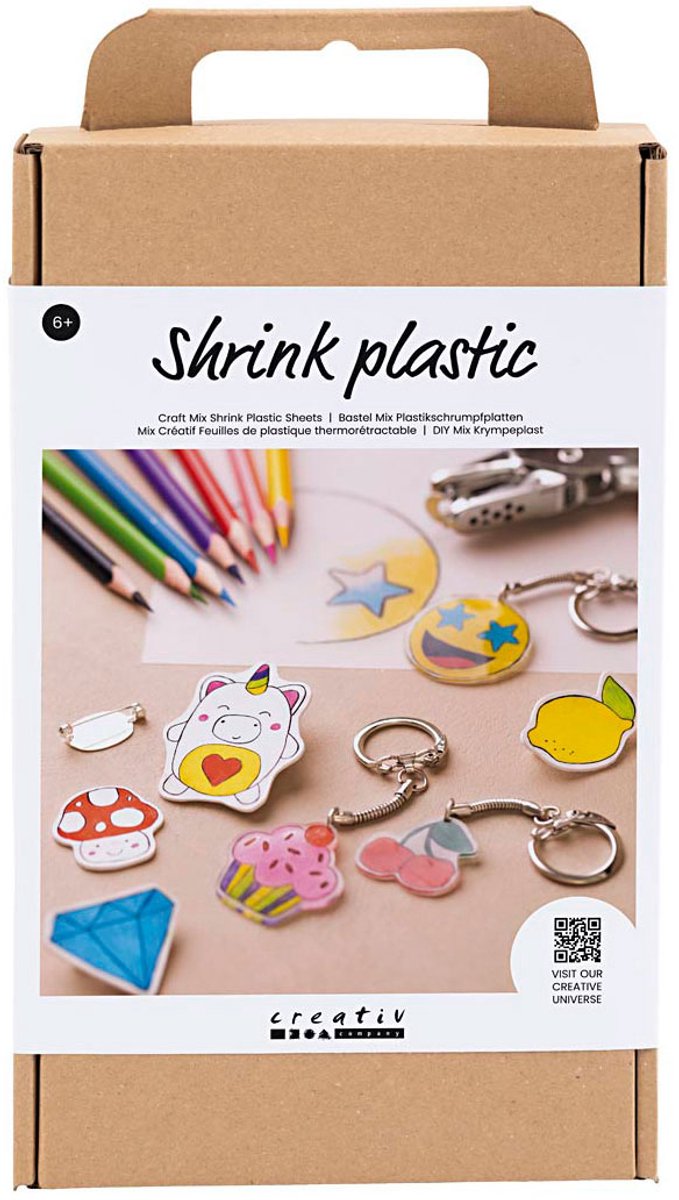 Creativ Company DIY Mix - Shrink Plastic - Accessories (977541)
