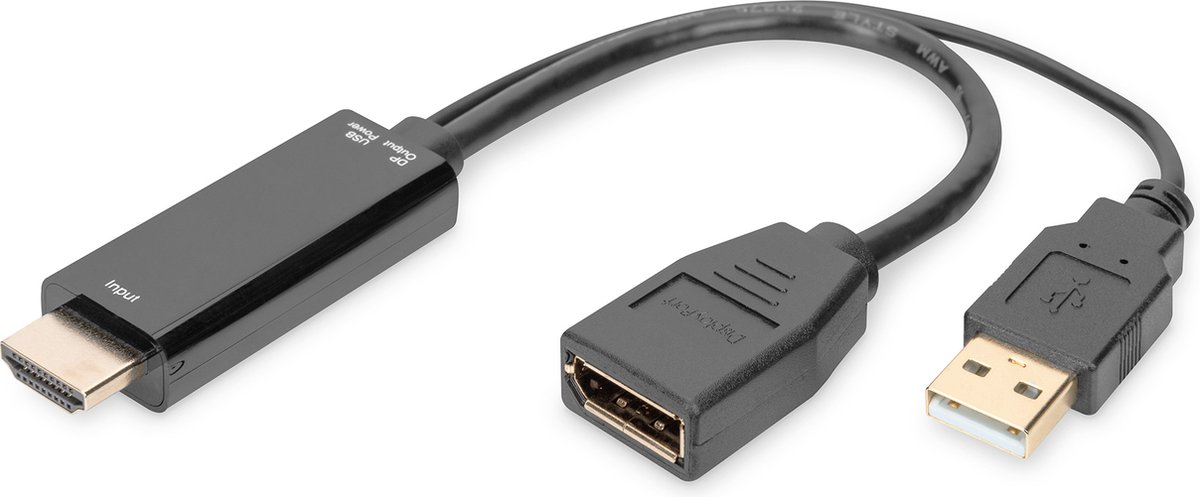 DIGITUS 4K HDMI to DisplayPort Adapter