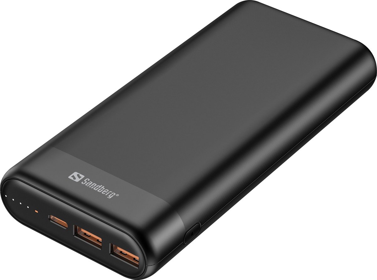 Sandberg Powerbank 20000 PD65W+2xQC3.0 - 20000 mAh
