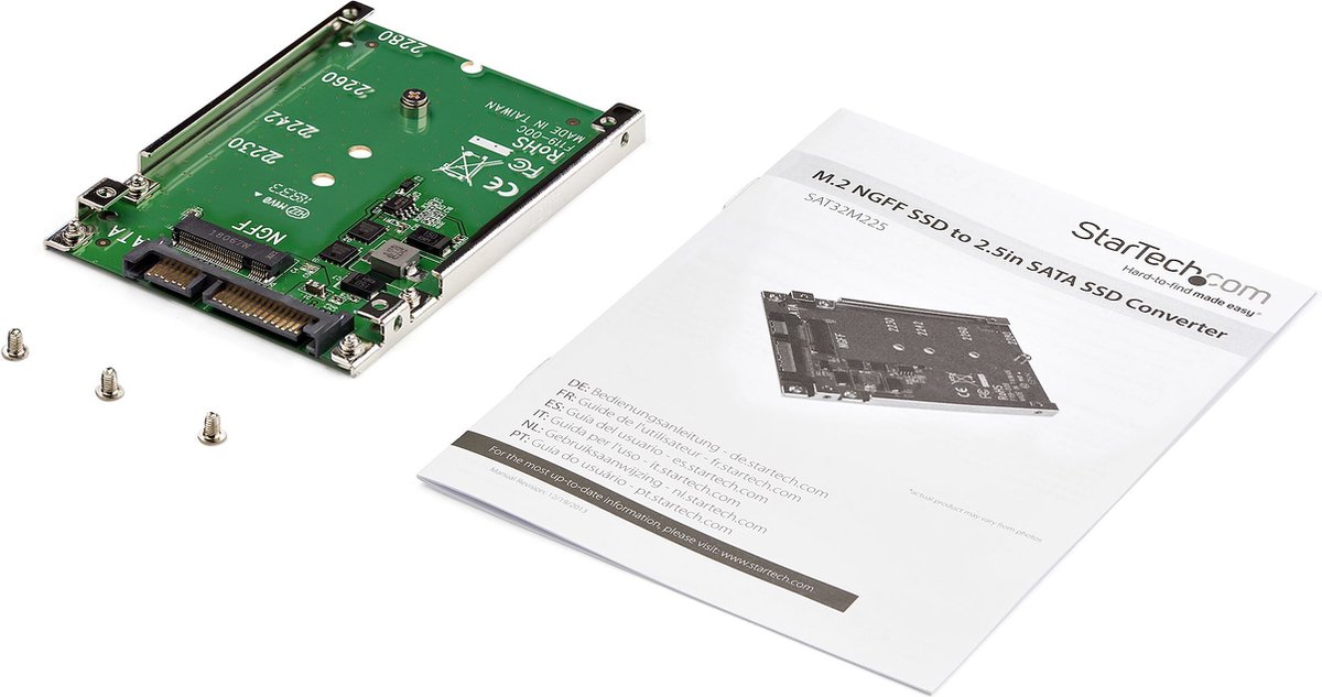 StarTech.com M.2 SATA NGFF to 2.5'' SATA Converter