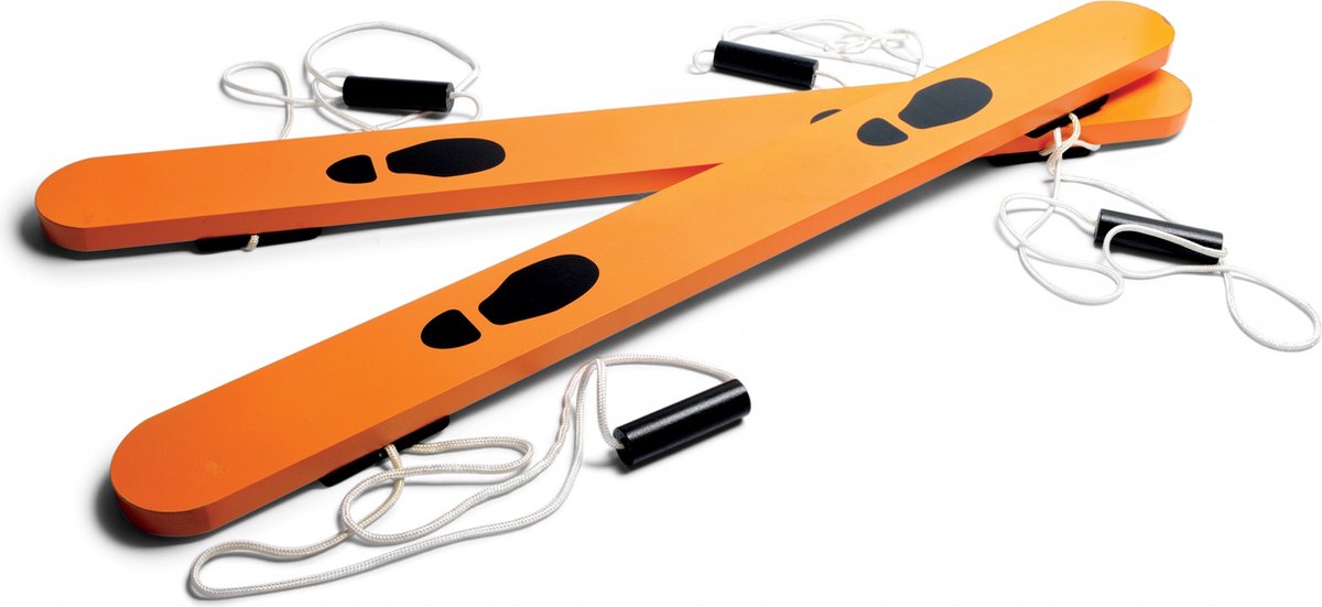 BS Toys Wooden Running Skis for 2 Persons 90cm