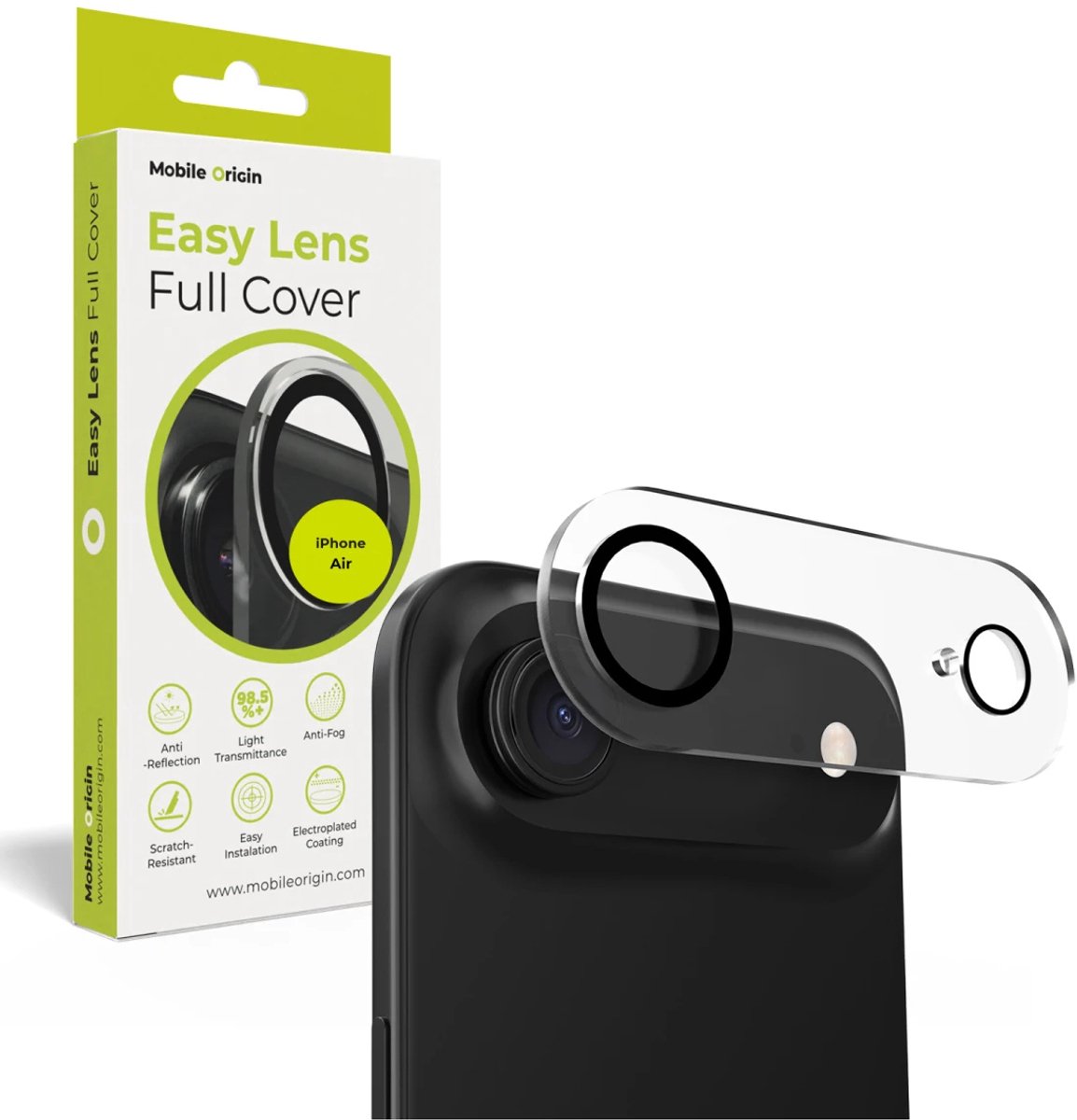 Mobile Origin Easy Lens full cover - clear - iPhone Air