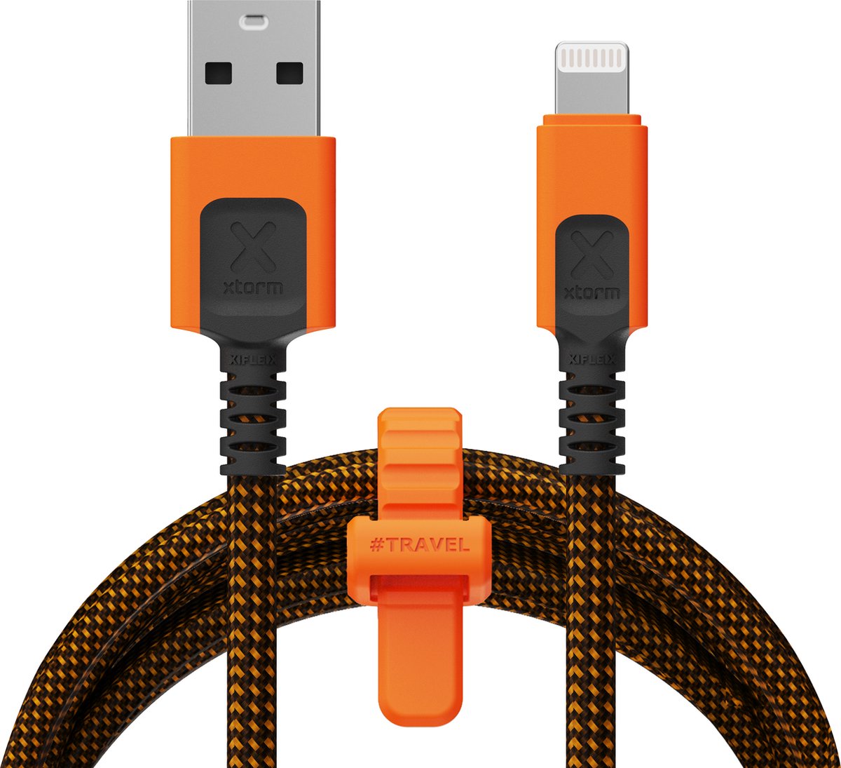 Xtorm Xtreme USB-A / Lightning cable MFI 1.5m Black